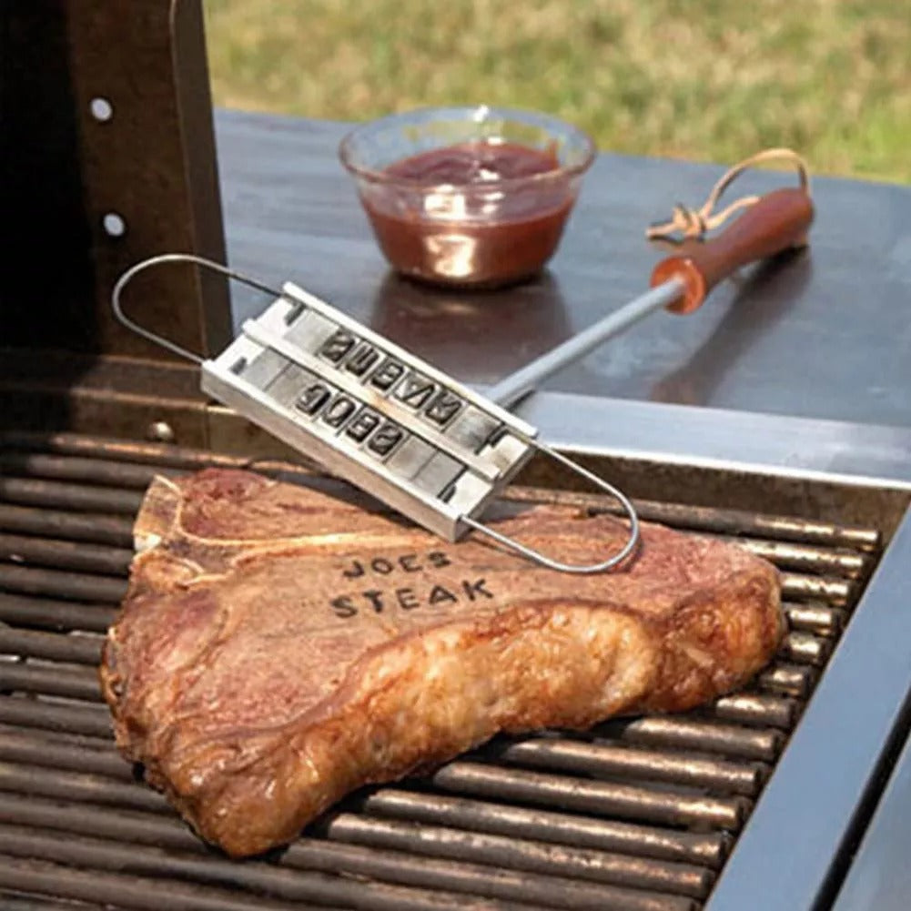CUSTOMIZABLE HOT STAMP FOR BBQ