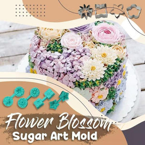 Flower Blossom Cake Art Mold