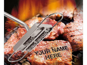 CUSTOMIZABLE HOT STAMP FOR BBQ