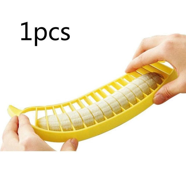 Plastic Banana Slicer Cutter