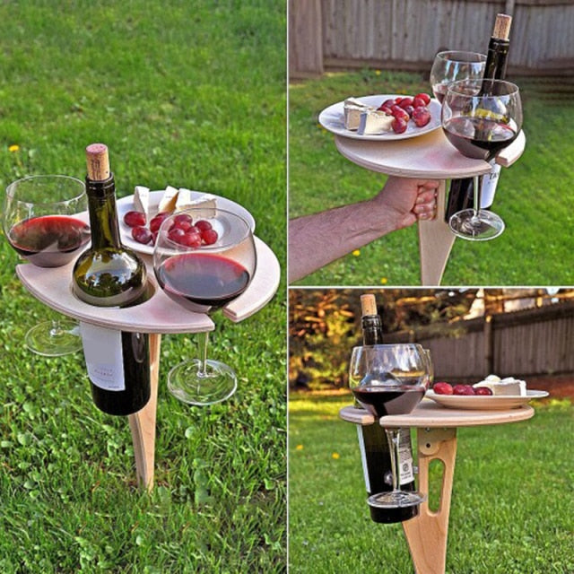 Stan's Foldable Wine Table