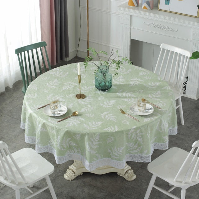 PVC Lace Tablecloth