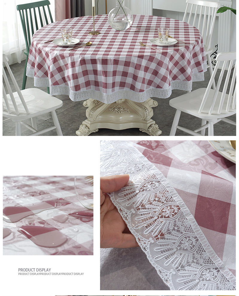 PVC Lace Tablecloth