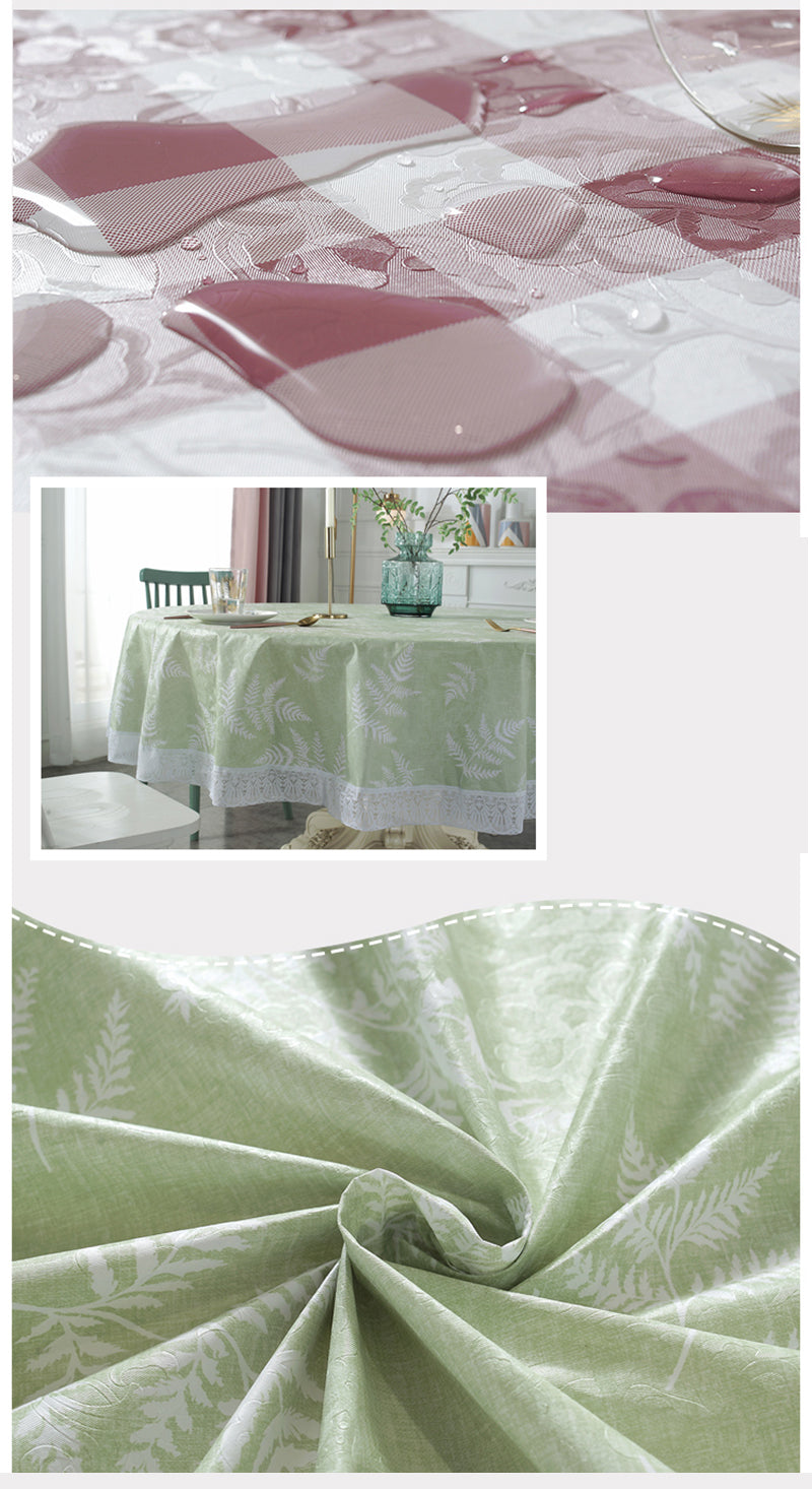 PVC Lace Tablecloth